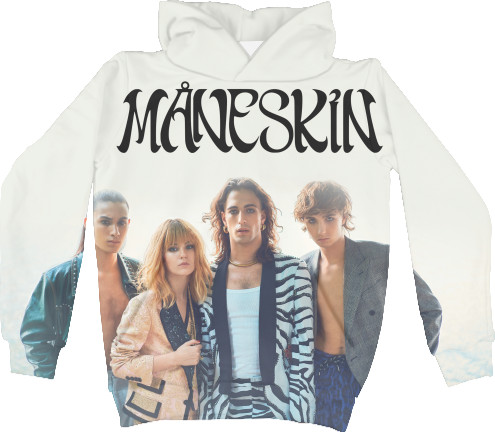 Unisex Hoodie 3D - Maneskin 3 - Mfest