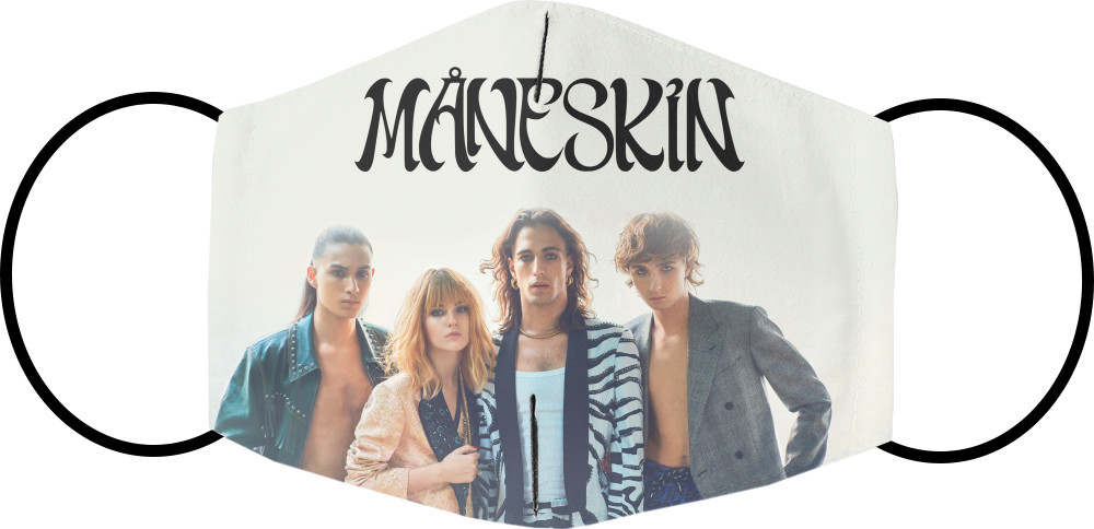 Маска на лице - Maneskin 3 - Mfest