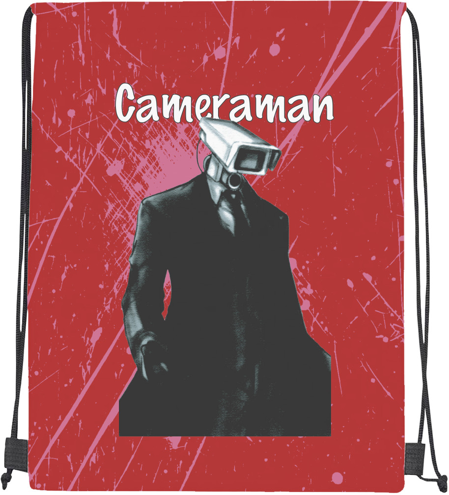 Drawstring Bag - Camera Man 1 - Mfest