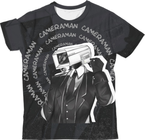 Man's T-shirt 3D - Camera Man 2 - Mfest