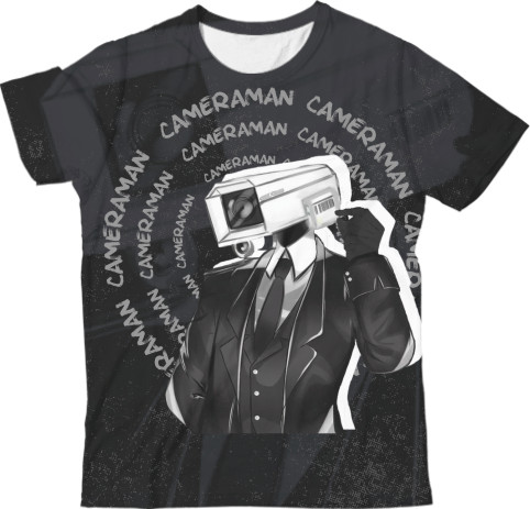 Kids' T-Shirt 3D - Camera Man 2 - Mfest