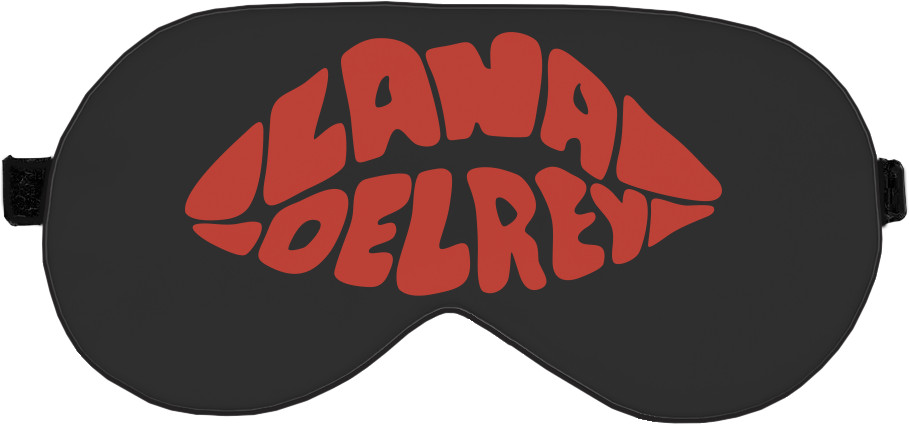 Sleep Mask 3D - Lana Del Rey logo 3 - Mfest