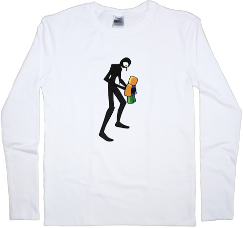 Men's Longsleeve Shirt - Roblox Doors - Mfest