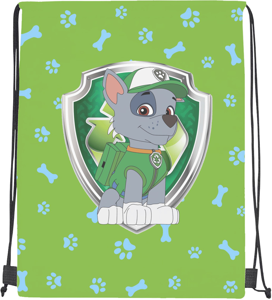 Drawstring Bag - Rocky Paw Patrol - Mfest