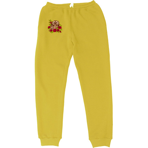 Men's Sweatpants - Owl - Mfest