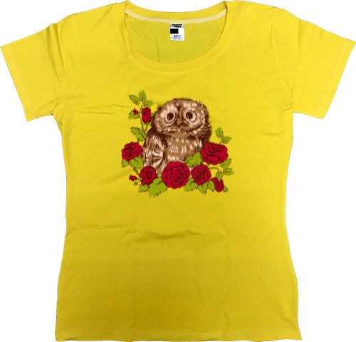 Women's Premium T-Shirt - Owl - Mfest