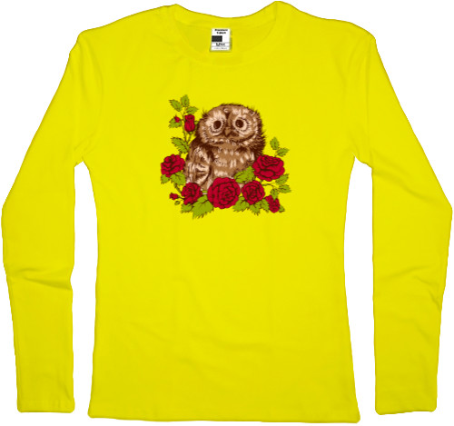 Women's Longsleeve Shirt - Owl - Mfest