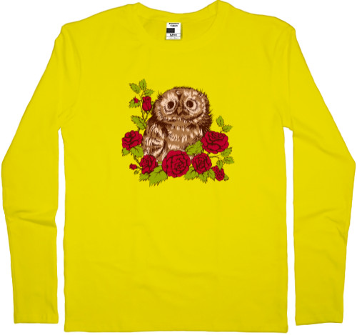 Kids' Longsleeve Shirt - Owl - Mfest