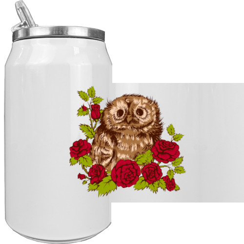 Aluminum Can - Owl - Mfest