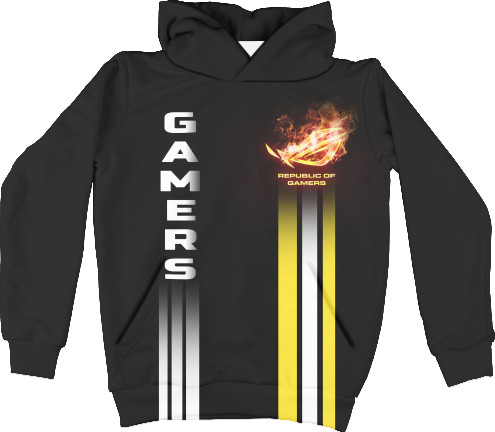 Unisex Hoodie 3D - Gamers Premium - Mfest