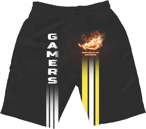 Men's Shorts 3D - Gamers Premium - Mfest