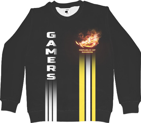 Men's Sweatshirt 3D - Gamers Premium - Mfest