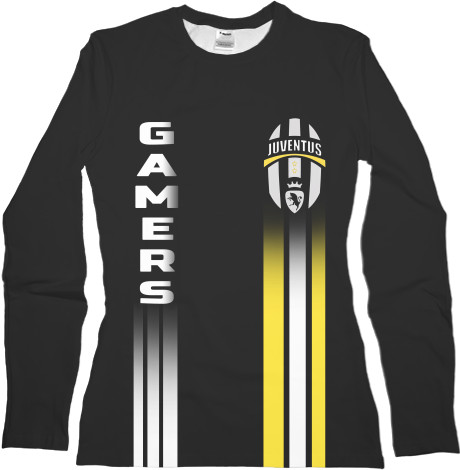 Women's Longsleeve Shirt 3D - FC Juventus - Mfest