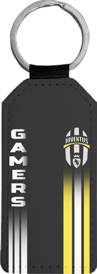 Брелок прямоугольный - FC Juventus - Mfest