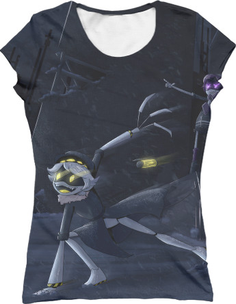 Women's T-Shirt 3D - Murder Drones - Mfest