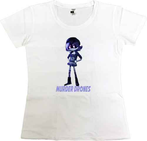 Women's Premium T-Shirt - Uzi Murder Drone - Mfest