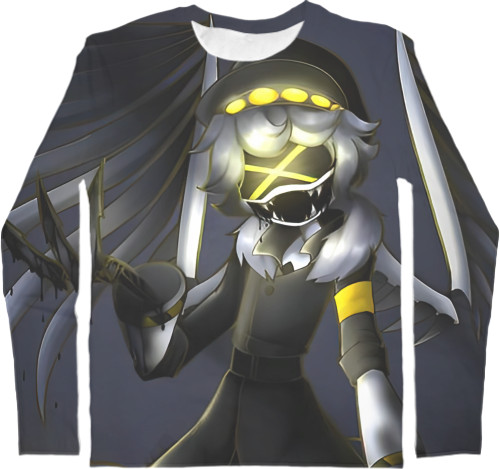 Kids' Longsleeve Shirt 3D - Murder Drones 2 - Mfest