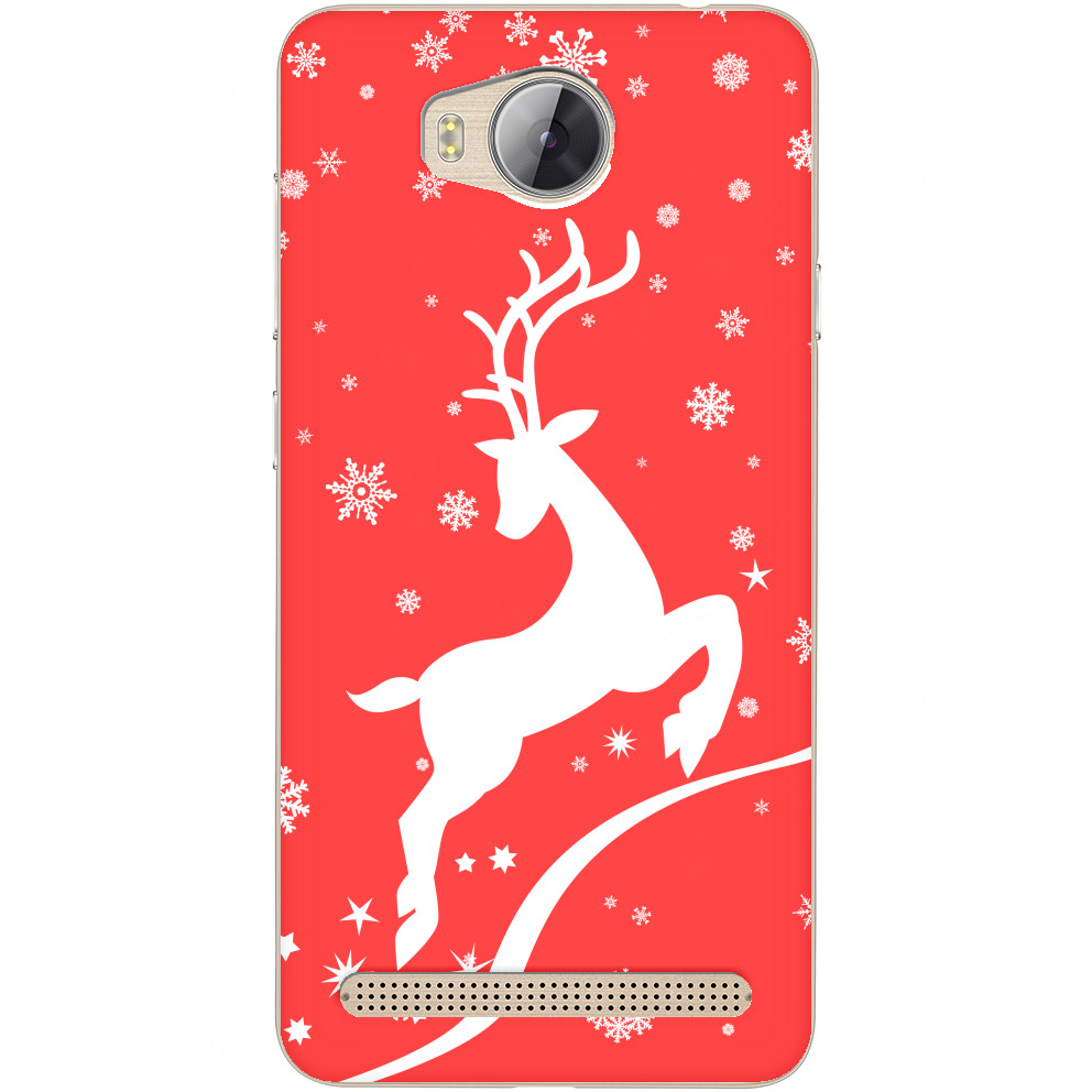 Чехол Huawei - Christmas deer - Mfest