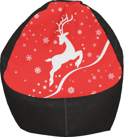 Bean Bag Chair - Christmas deer - Mfest