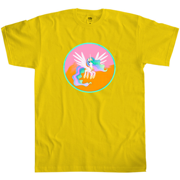 Men's T-Shirt Fruit of the loom - Princess Celestia - Mfest