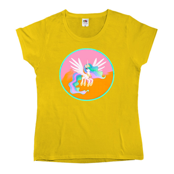 Women's T-shirt Fruit of the loom - Princess Celestia - Mfest