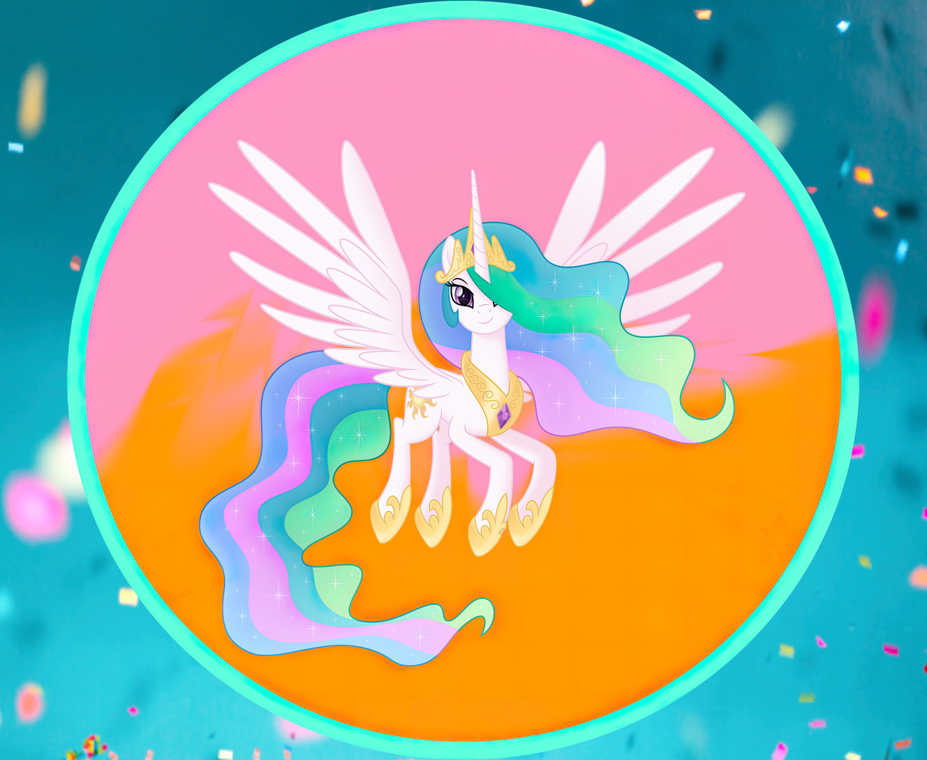 Mouse Pad - Princess Celestia - Mfest