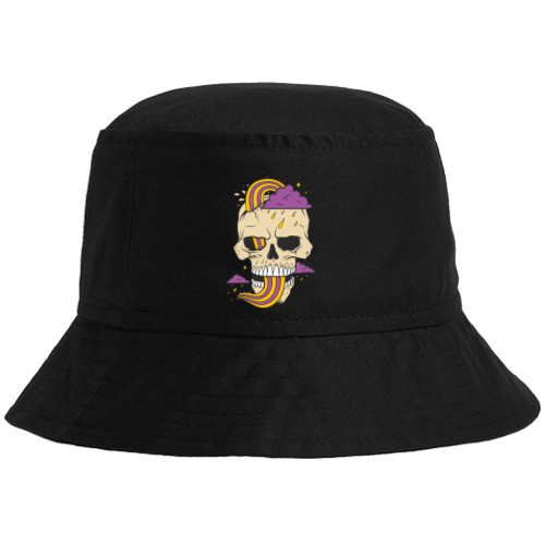 Bucket Hat -  Skull with cloud - Mfest