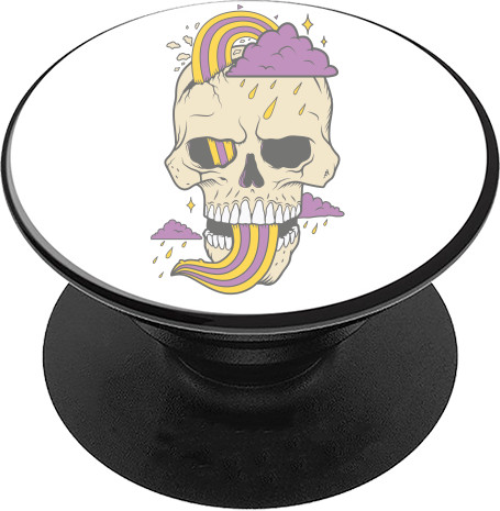 PopSocket -  Skull with cloud - Mfest