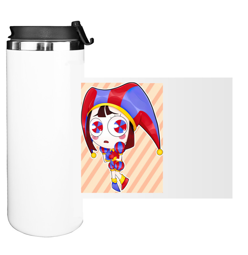 Water Bottle on Tumbler - Pomni - Mfest