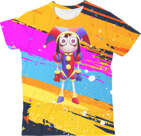 Man's T-shirt 3D - Pomni - Mfest