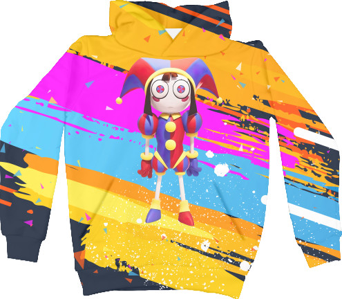 Unisex Hoodie 3D - Pomni - Mfest