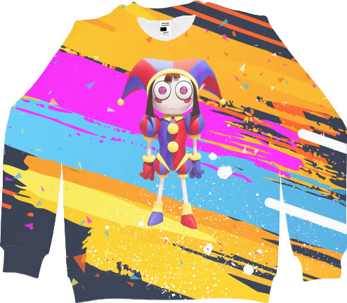 Men's Sweatshirt 3D - Pomni - Mfest