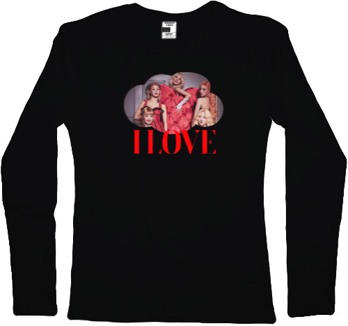 Women's Longsleeve Shirt - (G)I-DLE I LOVE - Mfest