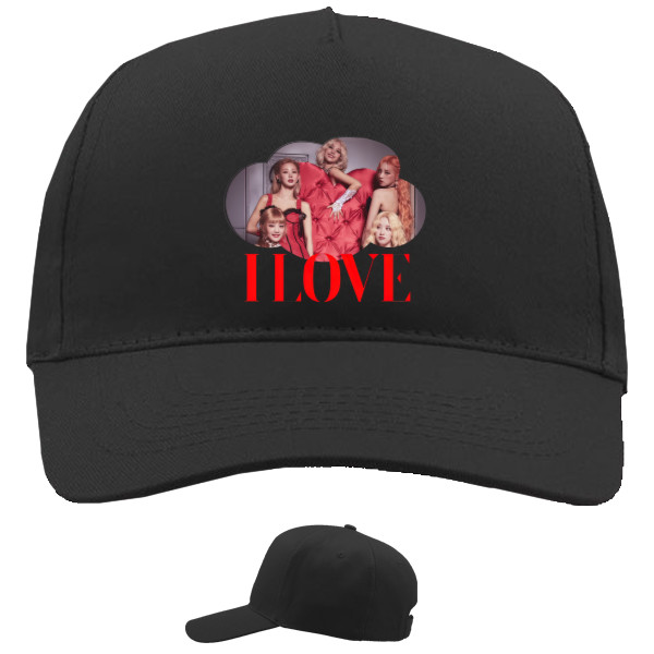 Baseball Caps - 5 panel - (G)I-DLE I LOVE - Mfest