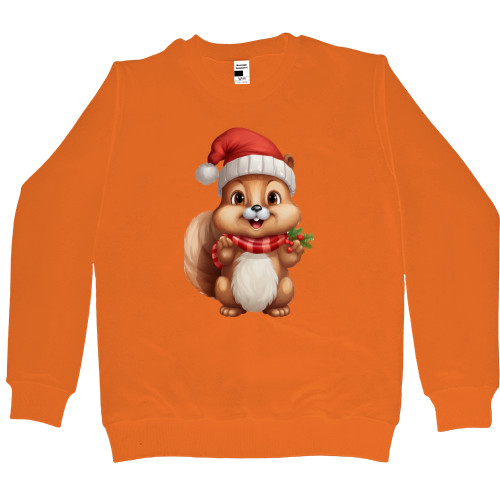 Kids' Premium Sweatshirt -  New Year's squirrel - Mfest