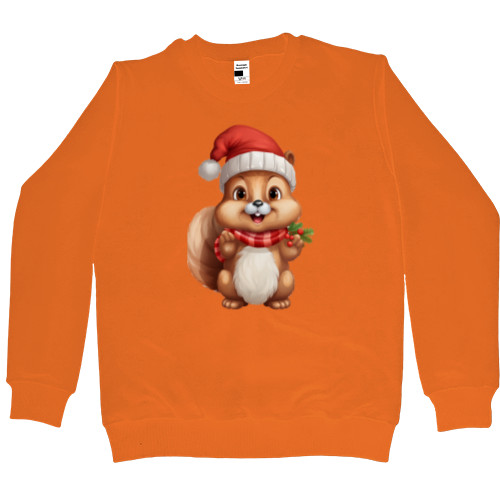 Men’s Premium Sweatshirt -  New Year's squirrel - Mfest