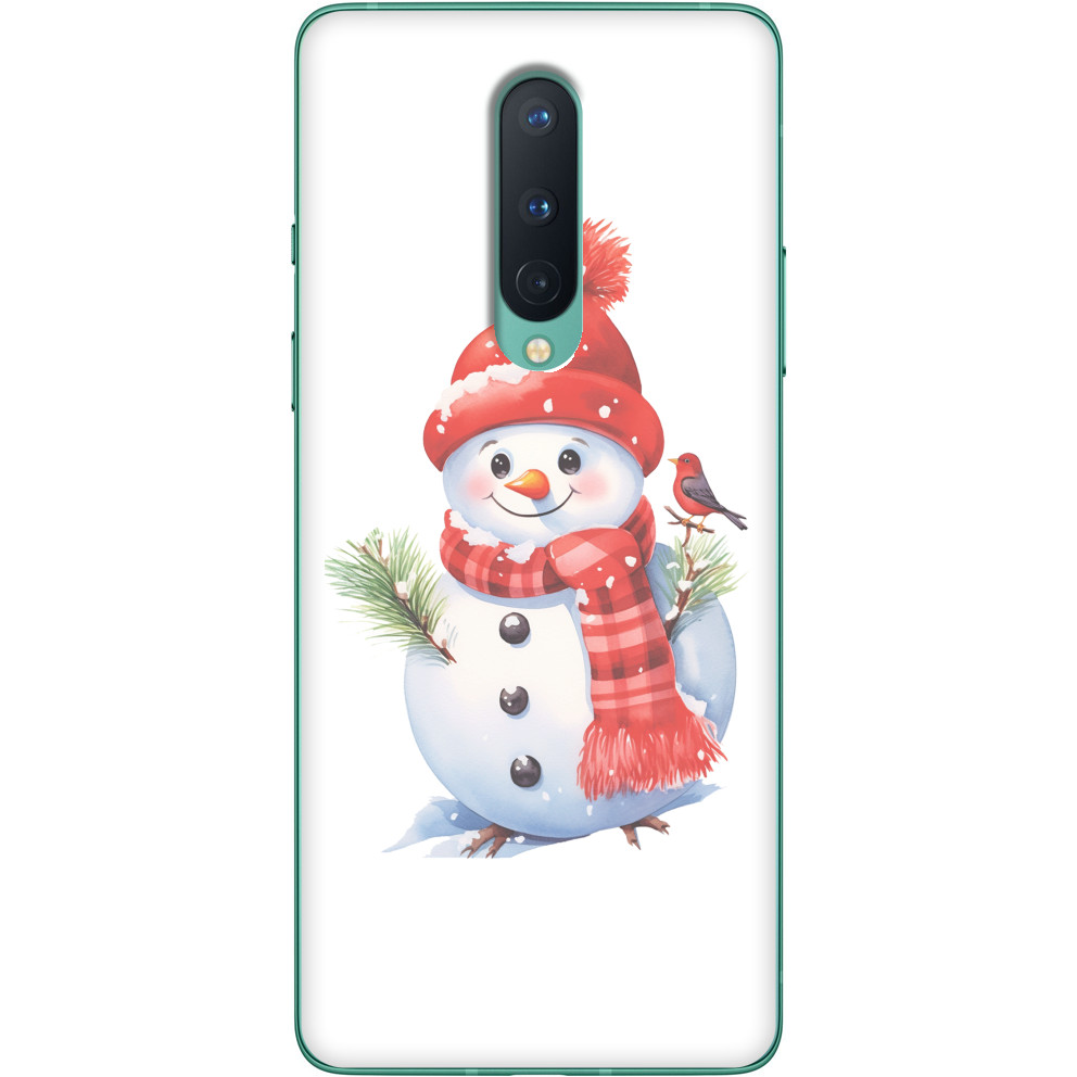 Чехол OnePlus -  Snowman - Mfest