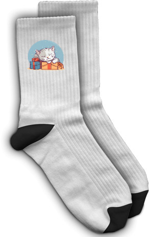 Socks - Gift Cat - Mfest