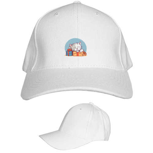 Kids' Baseball Cap 6-panel - Gift Cat - Mfest