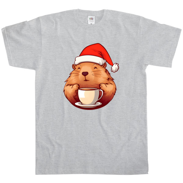 Men's T-Shirt Fruit of the loom - Capybara and Cocoa - Mfest