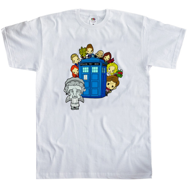 Men's T-Shirt Fruit of the loom - Doctor who 14 - Mfest