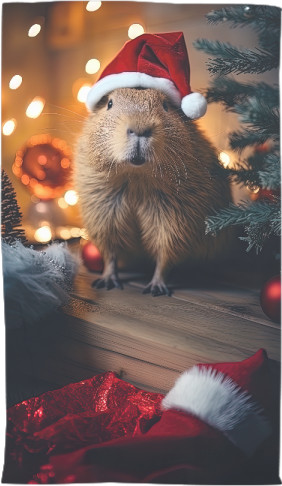 New Year's capybara