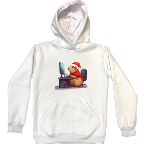 Unisex Hoodie - New Year's Capybara - Mfest