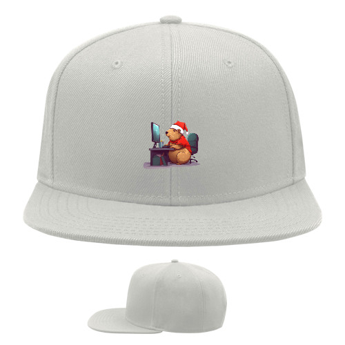 Snapback Baseball Cap - New Year's Capybara - Mfest