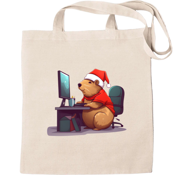 Tote Bag - New Year's Capybara - Mfest