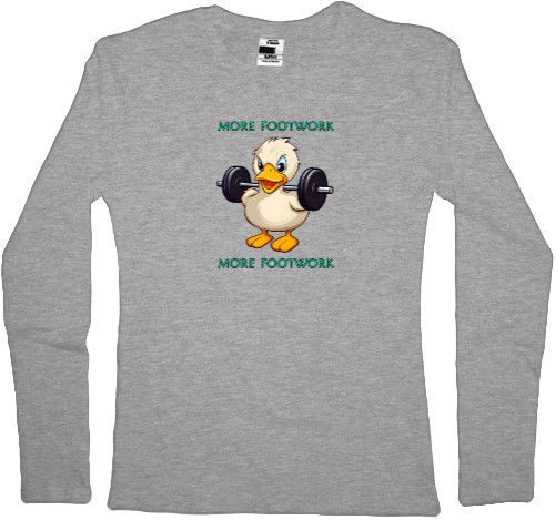 Women's Longsleeve Shirt - Athletic Duck - Mfest