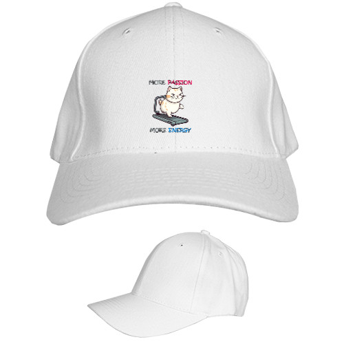 Kids' Baseball Cap 6-panel - Fitness Cat - Mfest