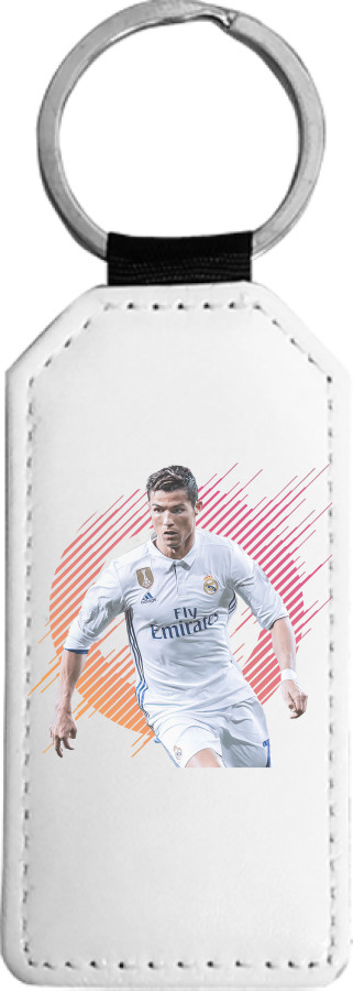 Rectangular Keychain - Ronaldo - Mfest