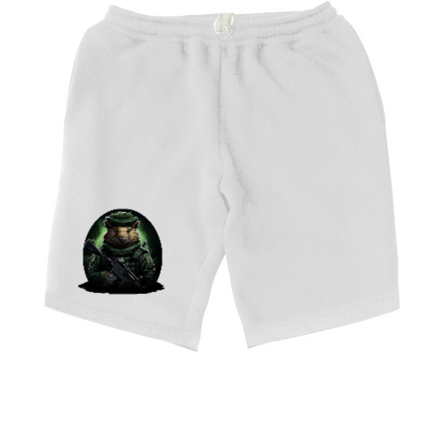 Men's Shorts - Military capybara - Mfest