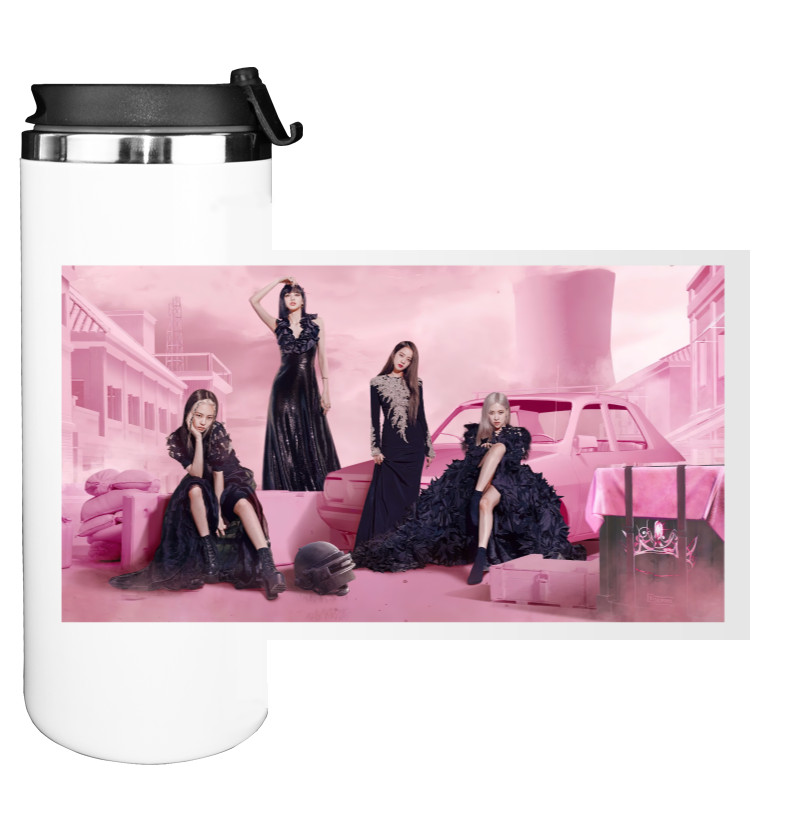 Water Bottle on Tumbler - Blackpink  - Mfest